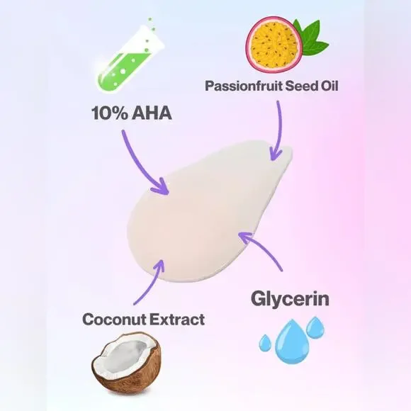 NEW SEPHORA KIRAMOON Star Jelly Magic Resurfacing Facial AHA Gel Face Mask - Picture 9 of 9